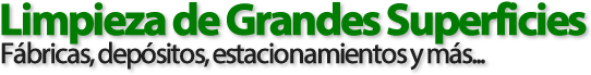 Servicio de Limpieza de Grandes Superficies  en Montevideo