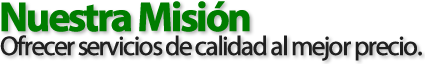 Nuestra Misión - PERFIL S.A. Servicios de Limpieza